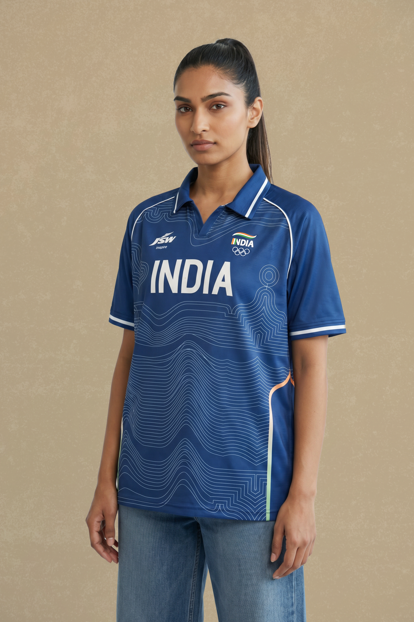 Official Team India 2026 Oversized Polo (Unisex)