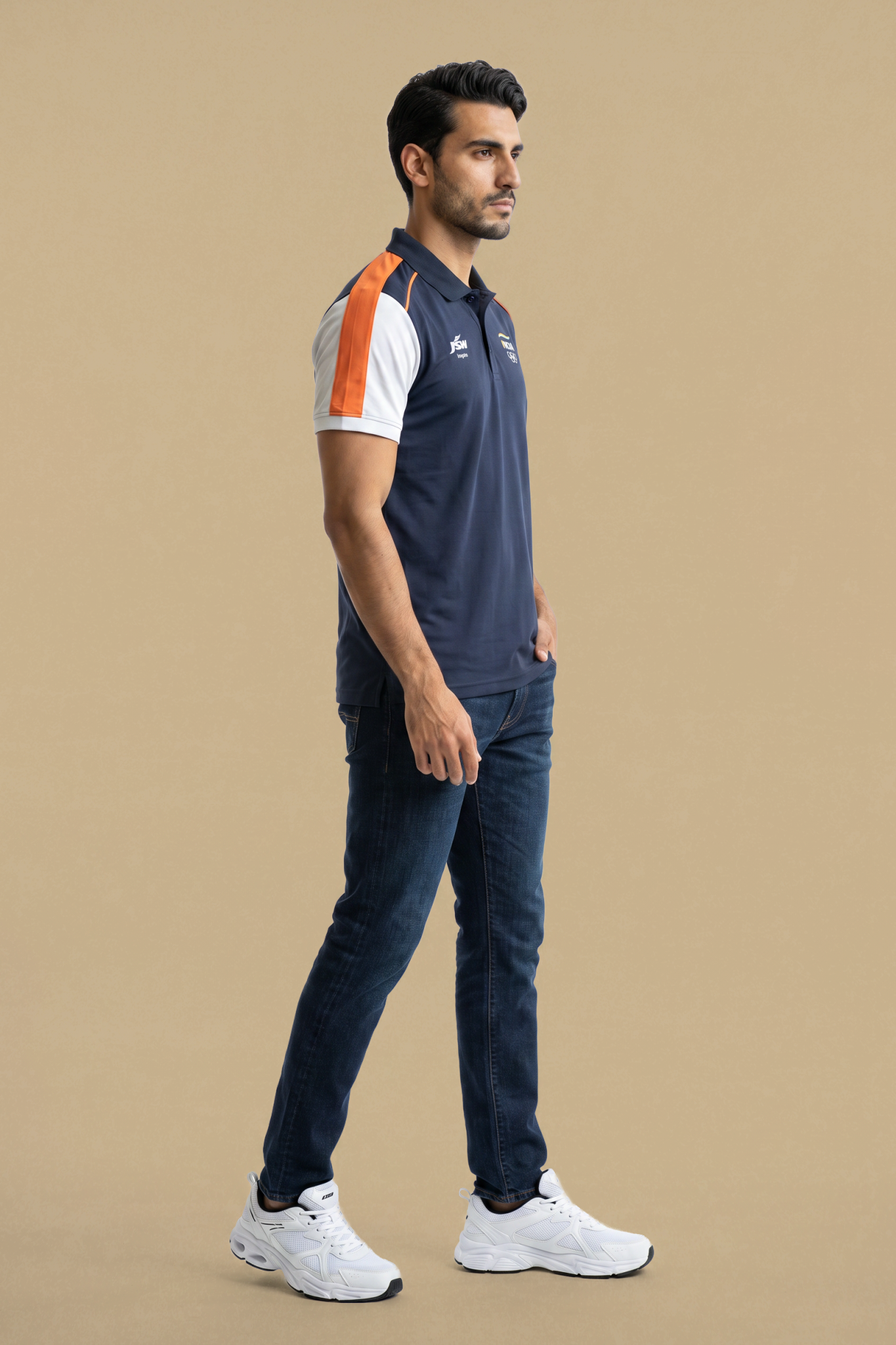 Team India Navy Polo
