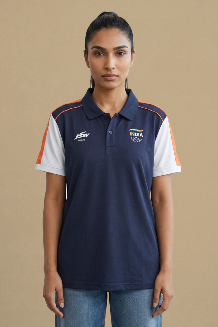Team India Navy Polo