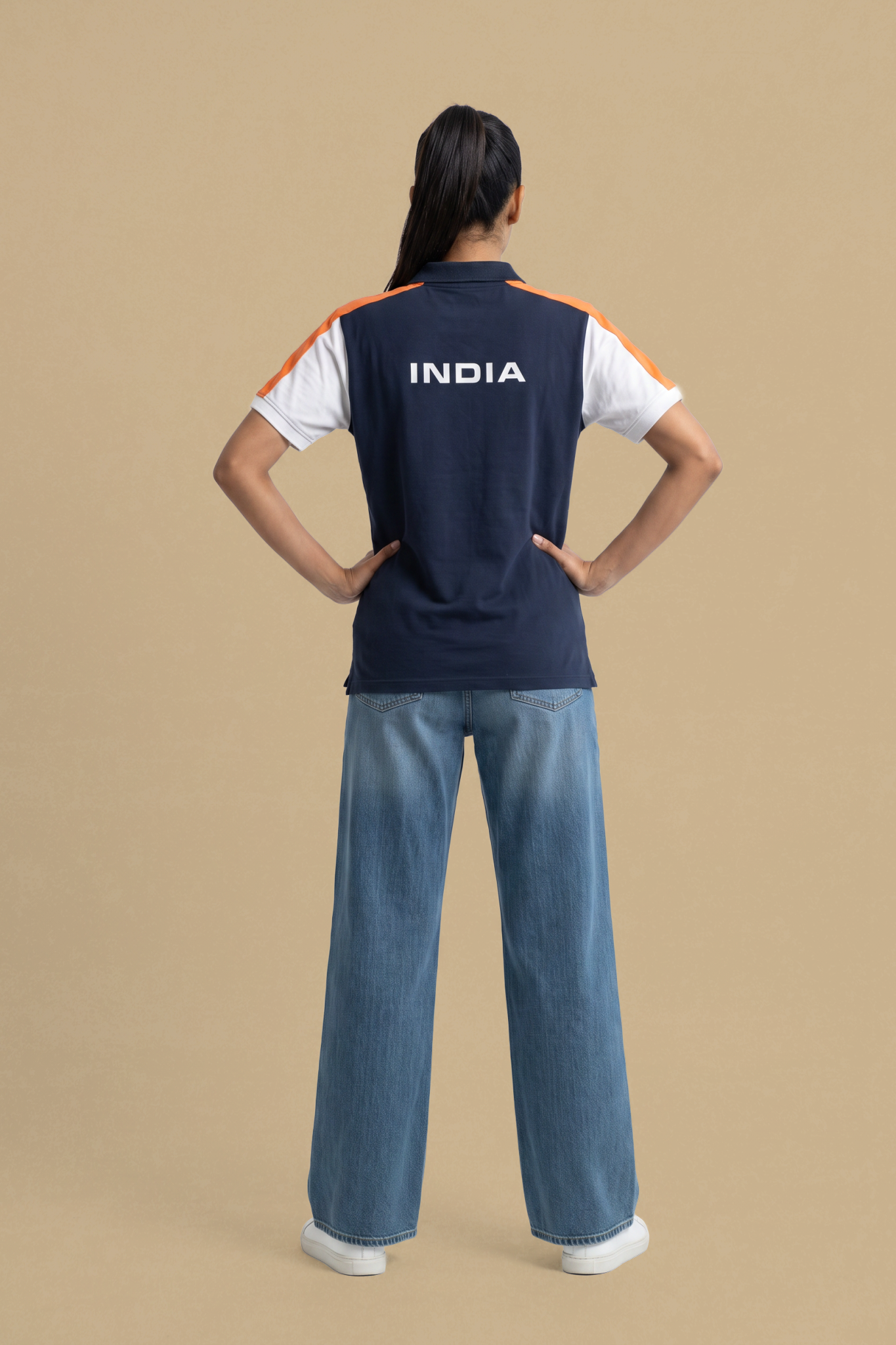 Team India Navy Polo