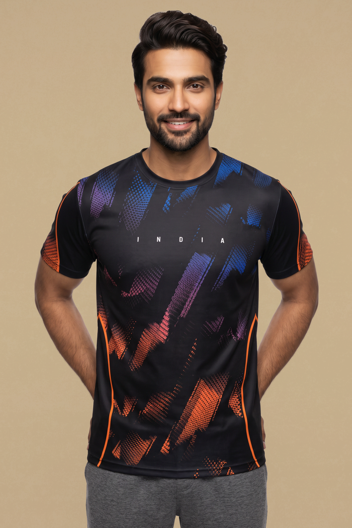 Official Team India Black Stadium Jersey