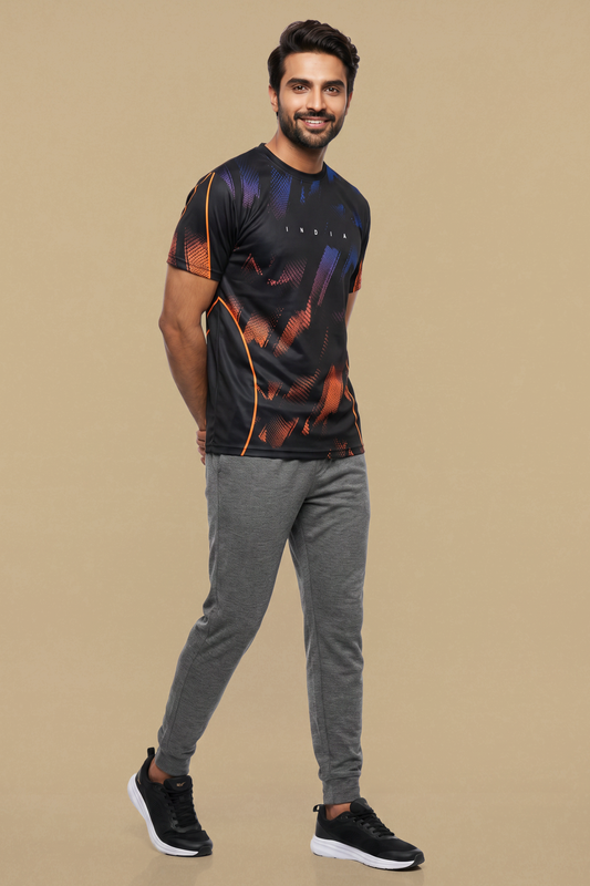 Official Team India Black Stadium Jersey