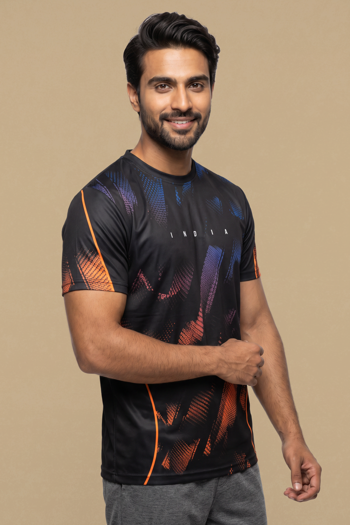 Official Team India Black Stadium Jersey