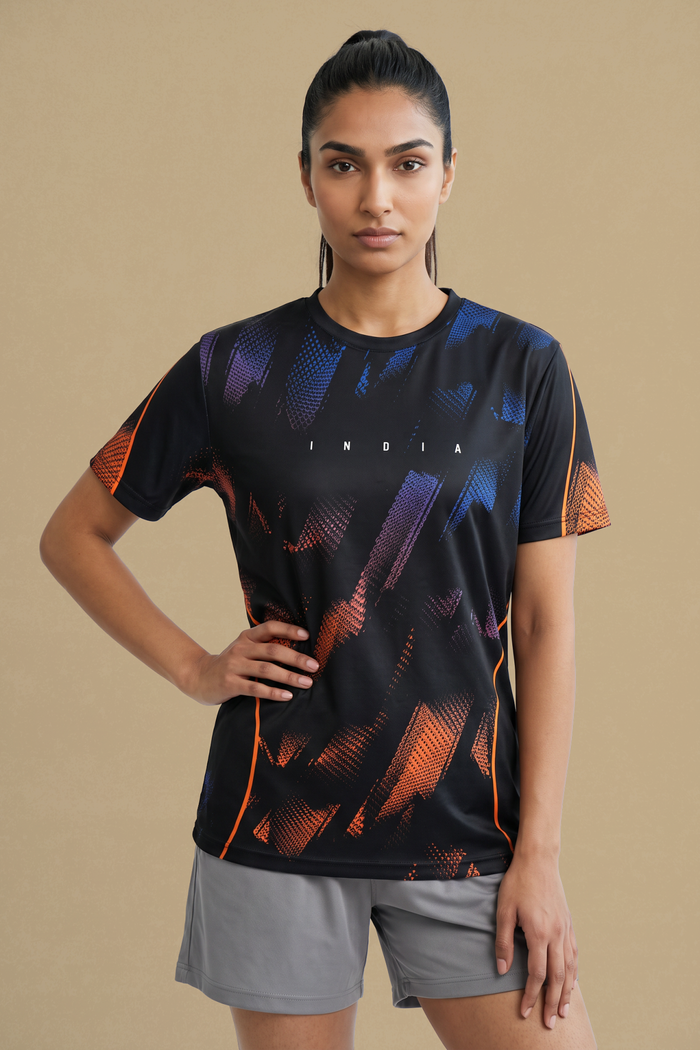 Official Team India Black Stadium Jersey