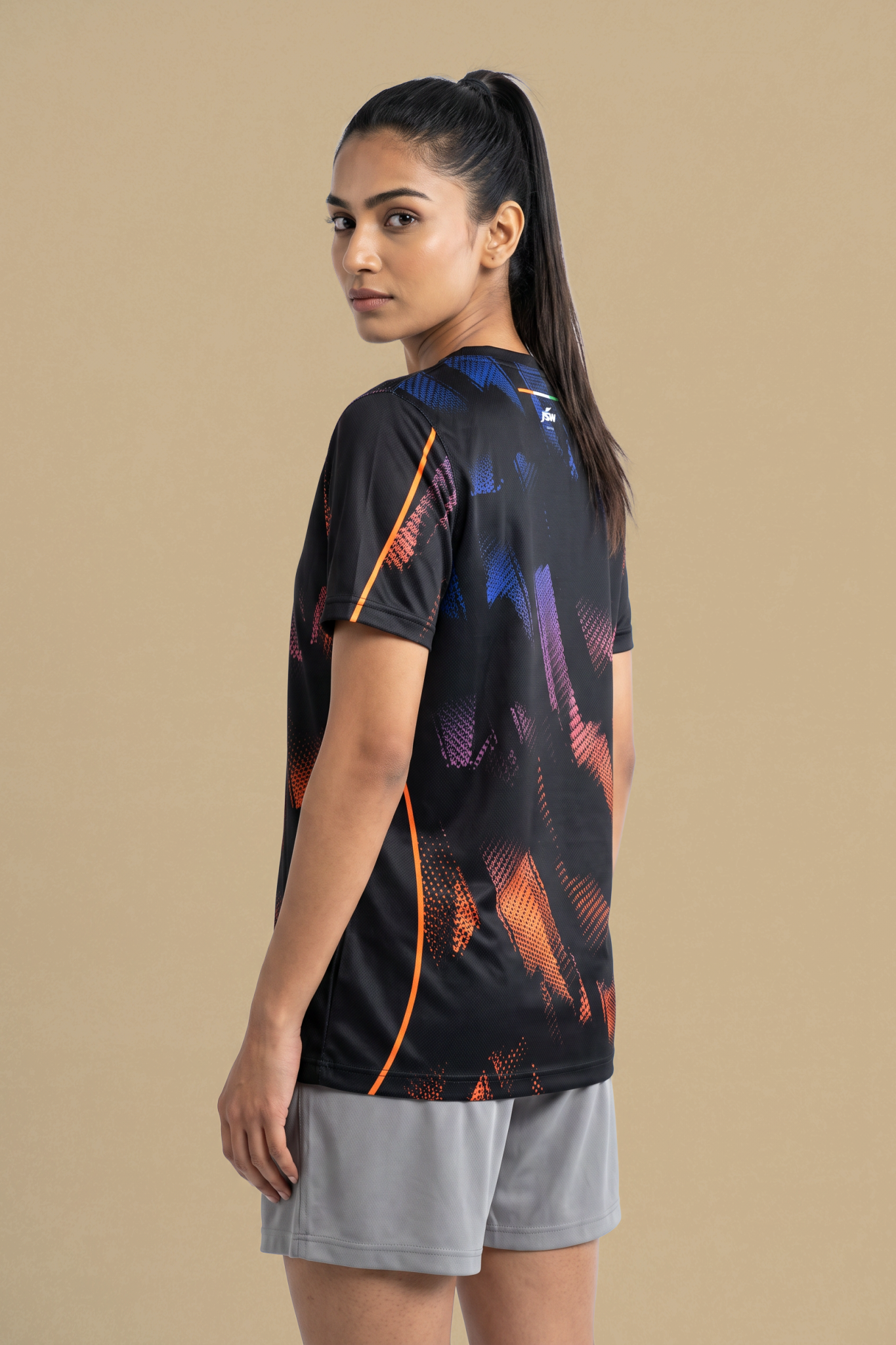 Official Team India Black Stadium Jersey
