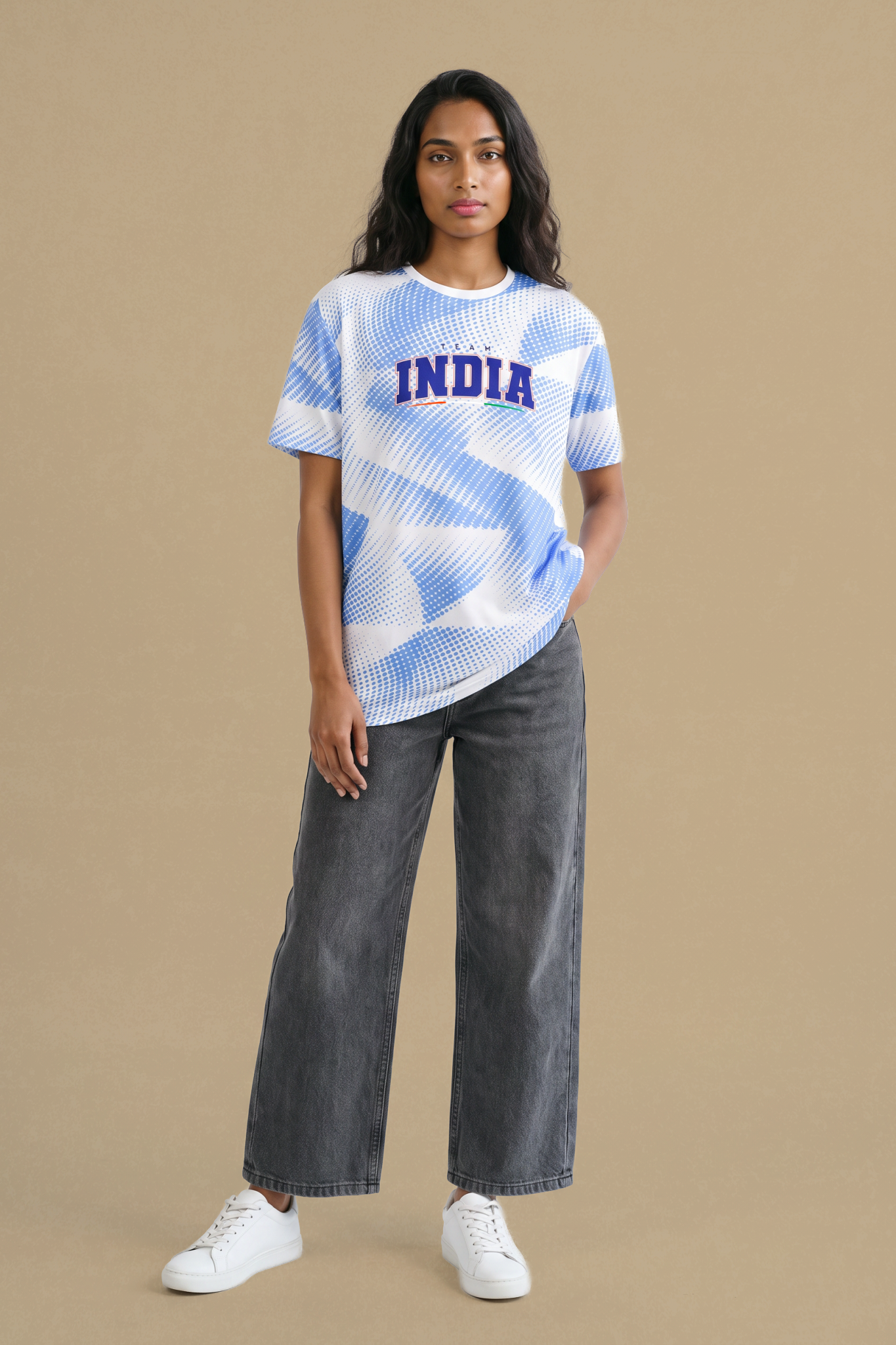 Official Team India White Stadium Jersey