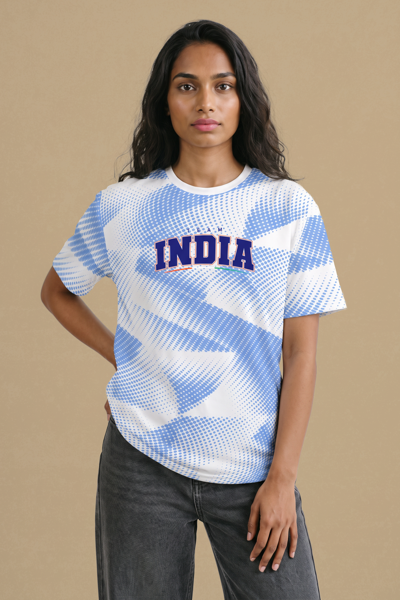 Official Team India White Stadium Jersey