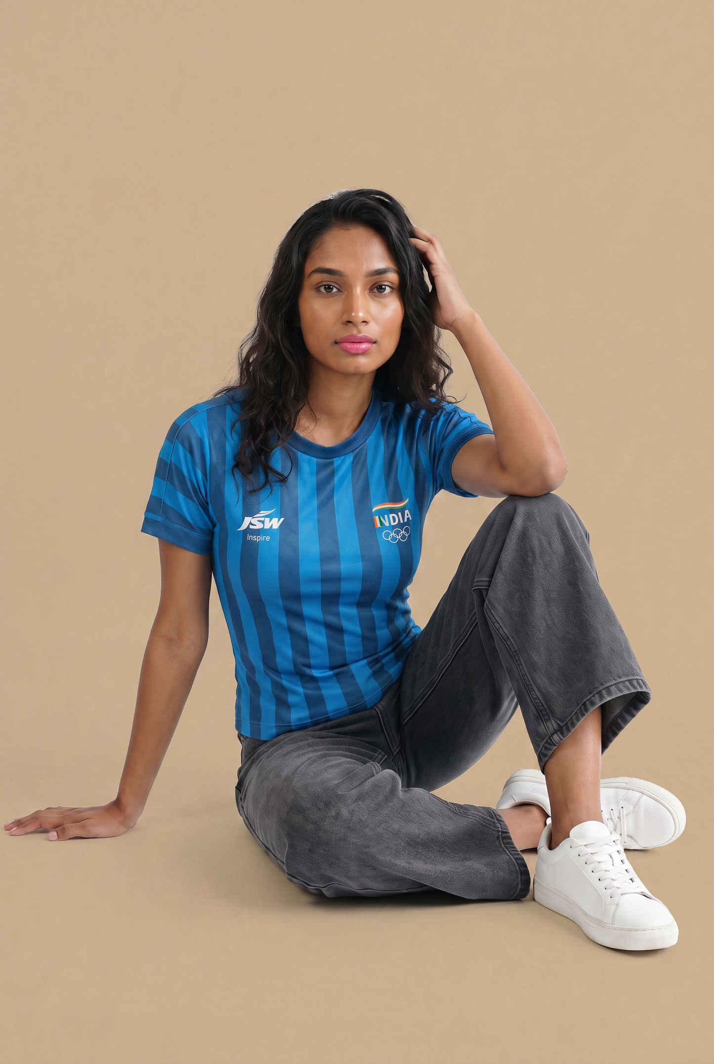 Team India Heritage Cropped Jersey