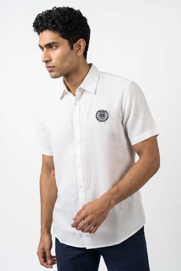 Team India Off Field Shirt White