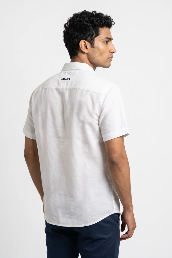 Team India Off Field Shirt White