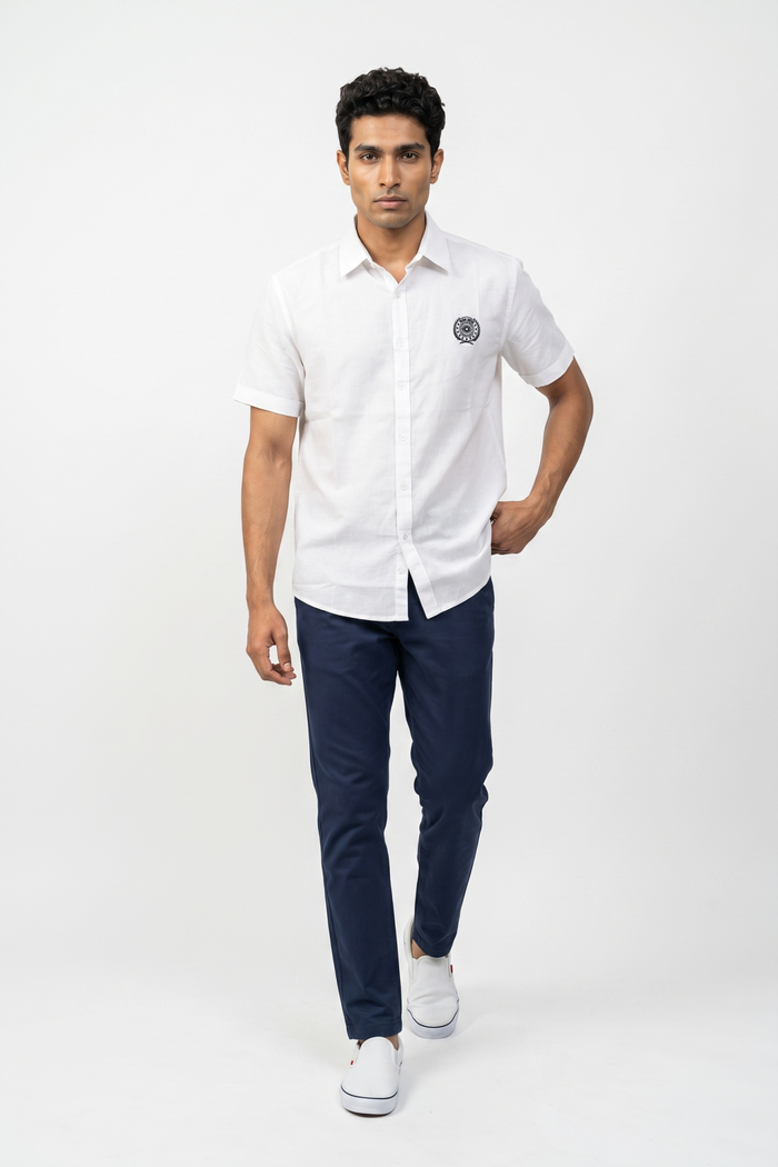 Team India Off Field Shirt White