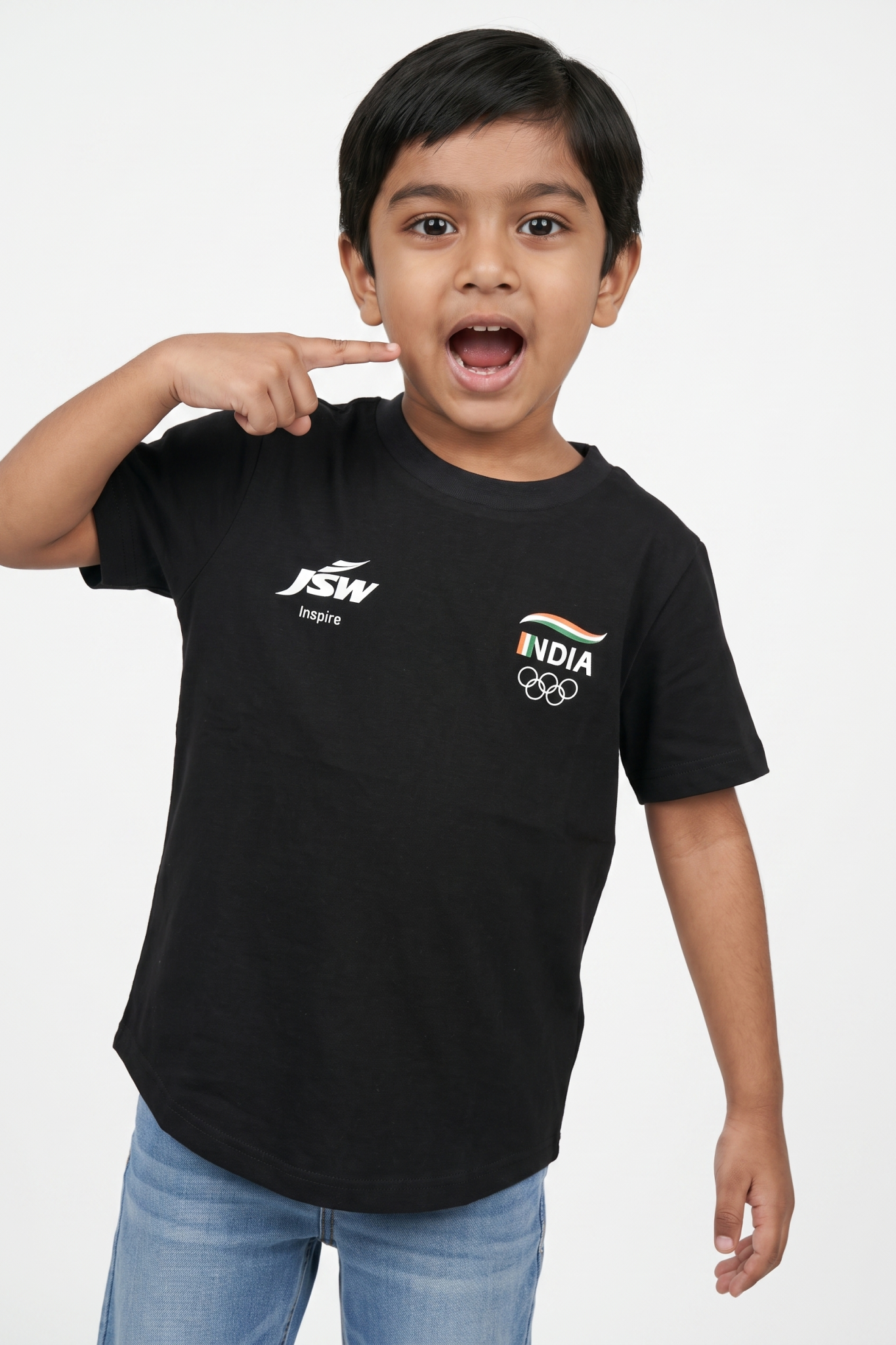 Team India Javelin T-Shirt Kids