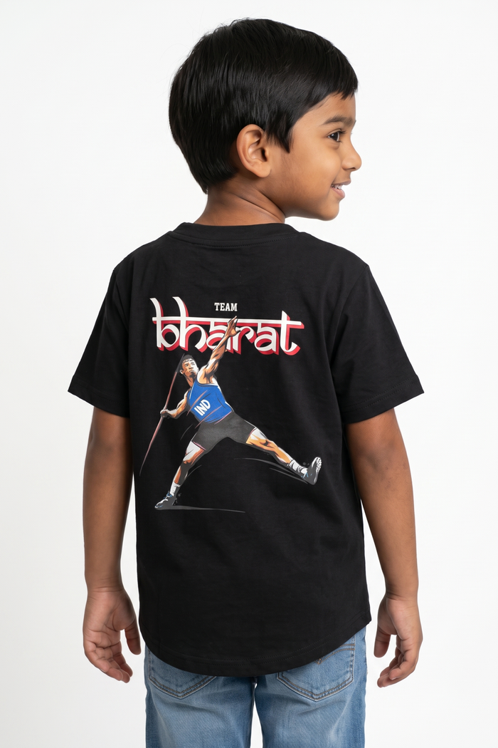 Team India Javelin T-Shirt Kids
