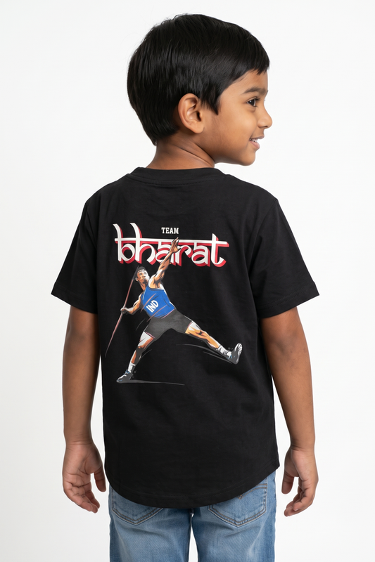 Team India Javelin T-Shirt Kids
