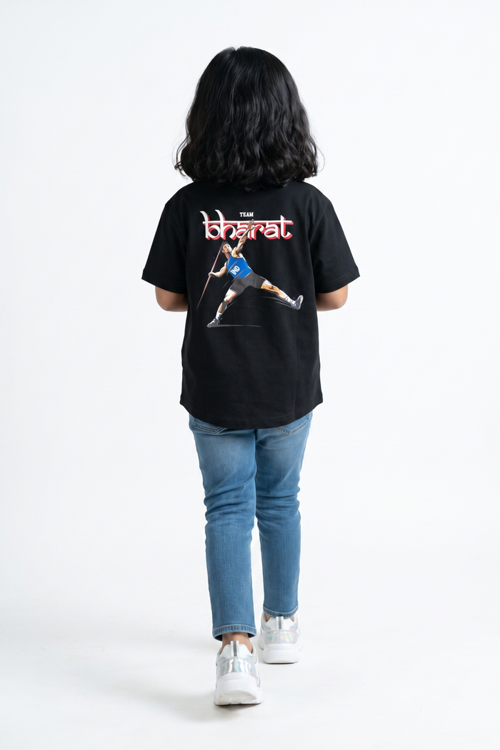 Team India Javelin T-Shirt Kids