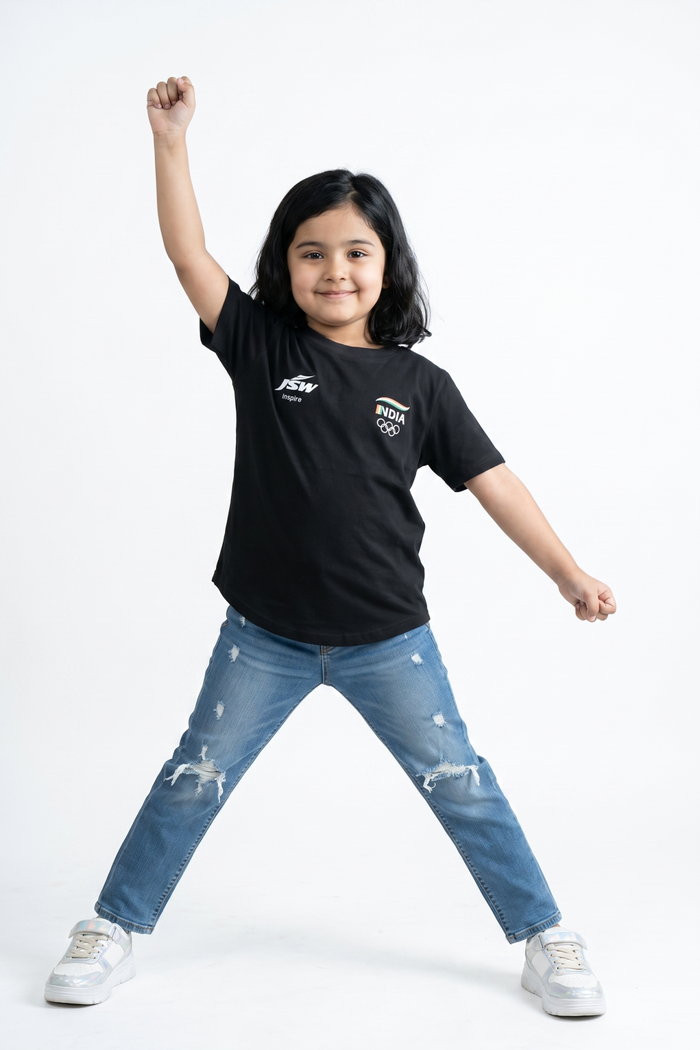 Team India Javelin T-Shirt Kids