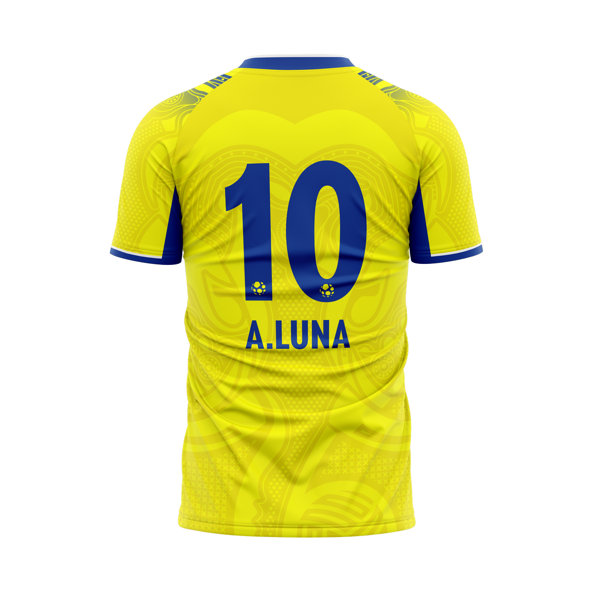 Kerala Blasters Home Jersey Fan Version-2025-26