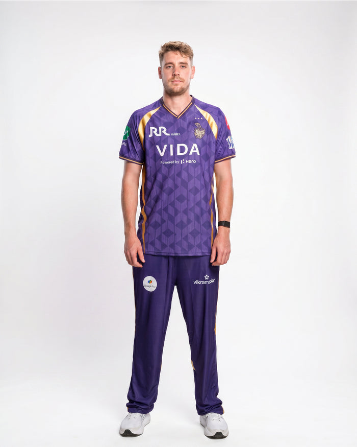 KKR Match Jersey Player Version Half Sleeves