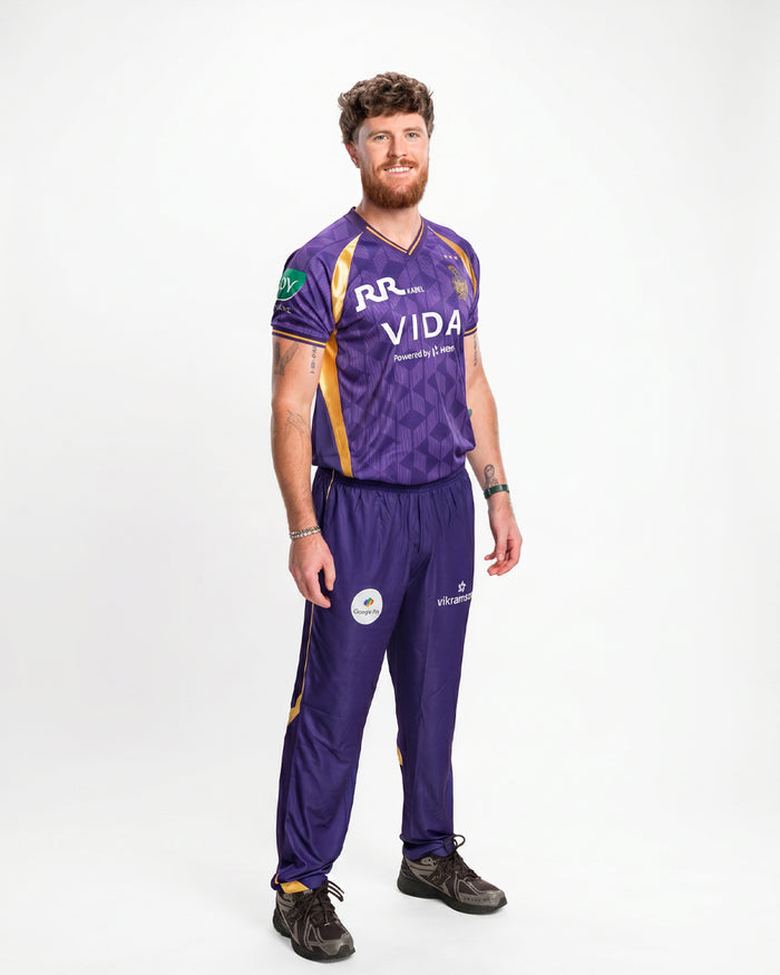 KKR Match Jersey Player Version Half Sleeves