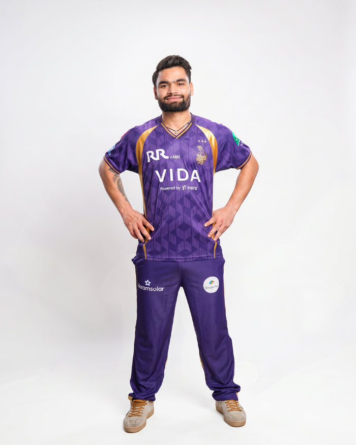KKR Match Jersey Player Version Half Sleeves