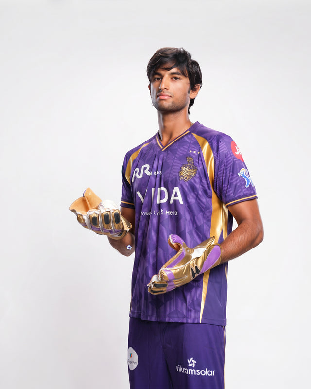 KKR Match Jersey Player Version Half Sleeves