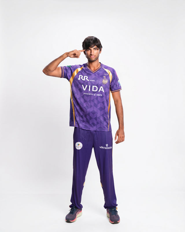 KKR Match Jersey Player Version Half Sleeves