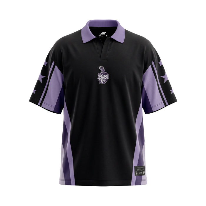 KKR Black Oversized Polo