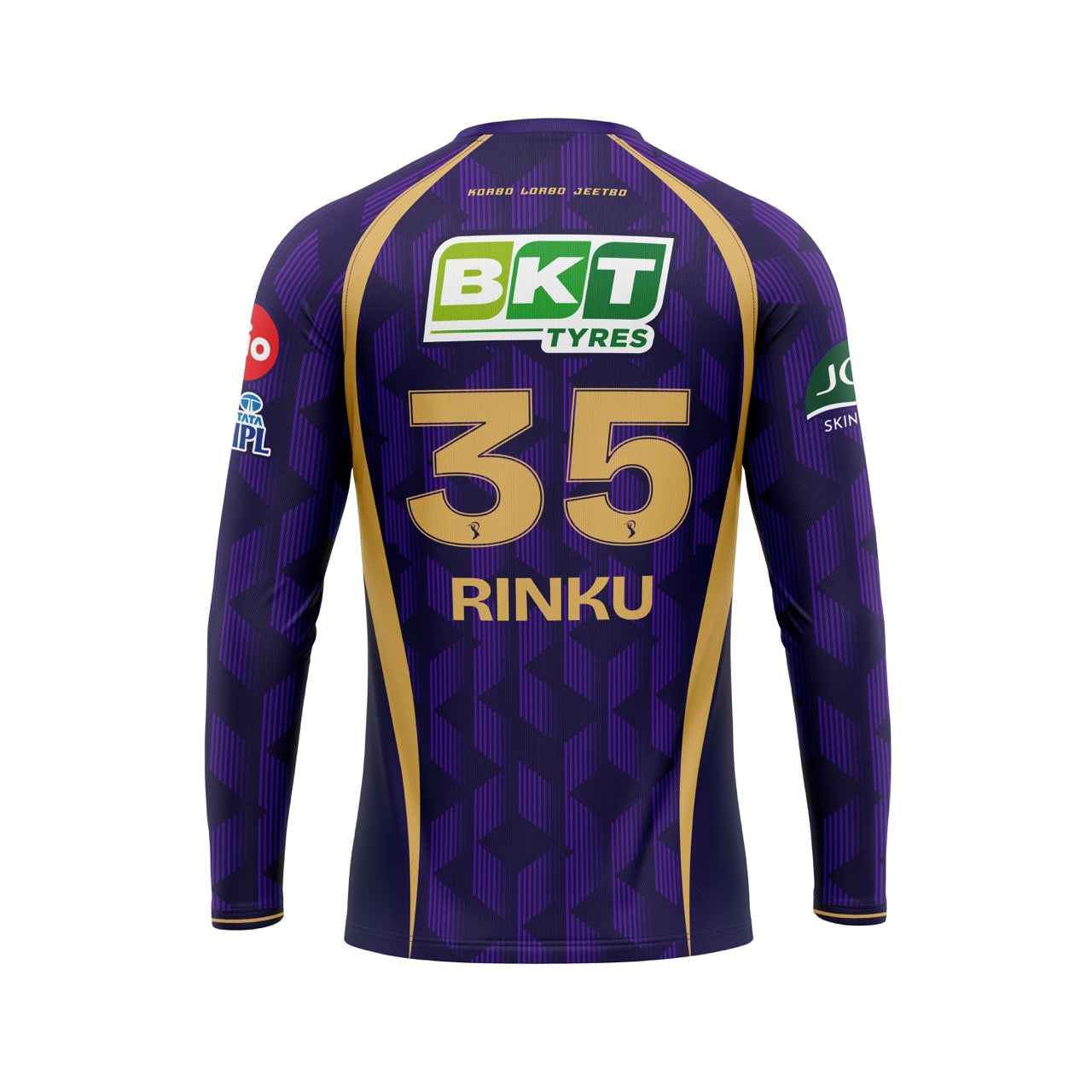 KKR Match Jersey Player Version-Full Sleeve-2026-27