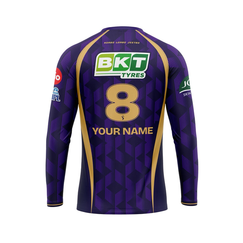 KKR Match Jersey Player Version-Full Sleeve-2026-27