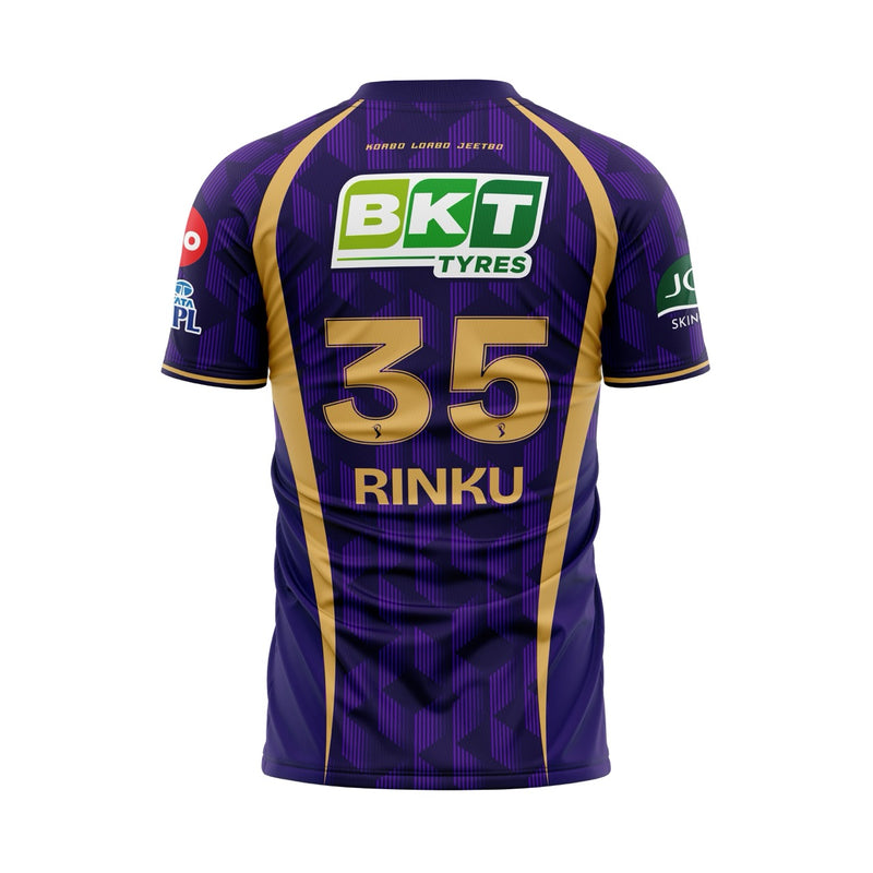 KKR Match Jersey Player Version Youth-2026-27