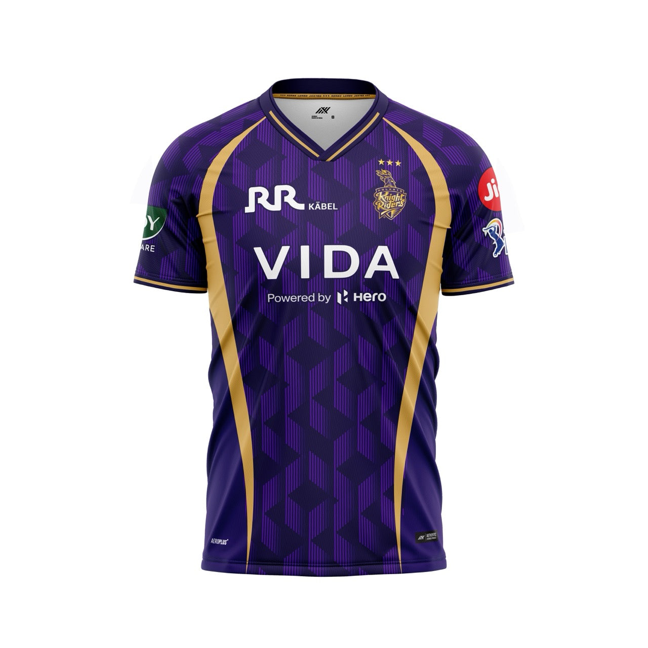KKR Match Jersey Player Version Youth-2026-27