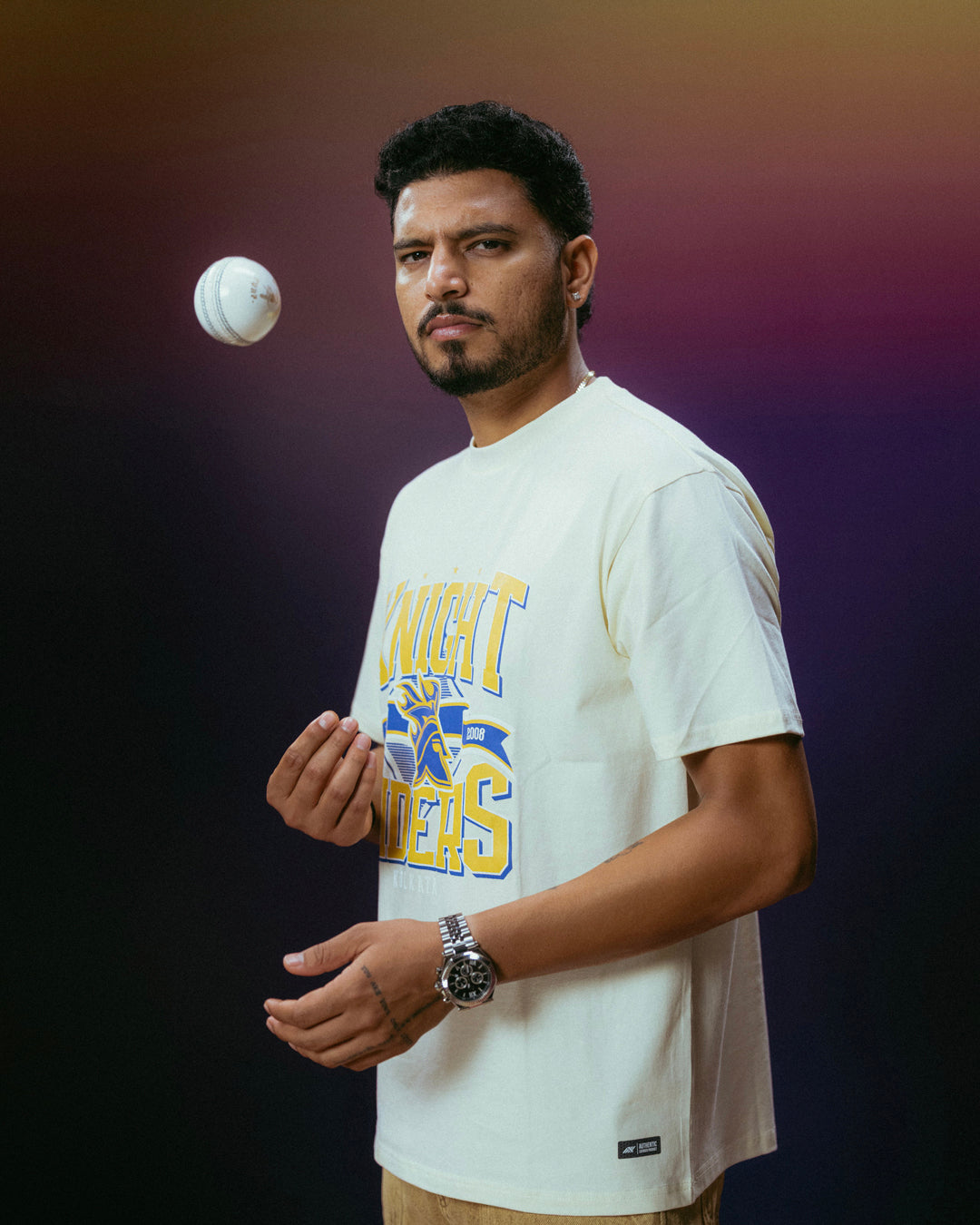 KKR OVERSIZED T-SHIRT BUTTER