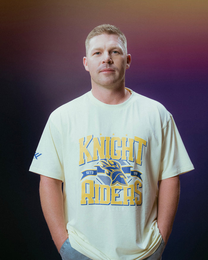 KKR OVERSIZED T-SHIRT BUTTER