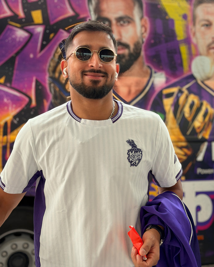 KKR White Travel T-shirt