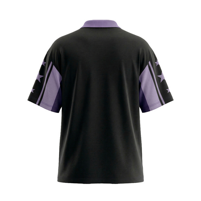 LAKR Black Oversized Polo-2026-27