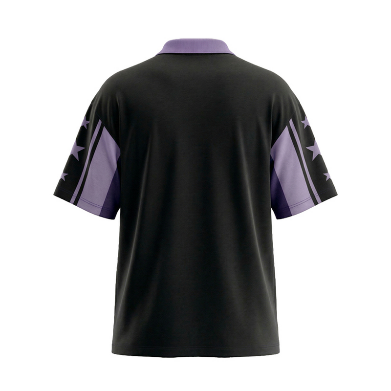 LAKR Black Oversized Polo-2026-27