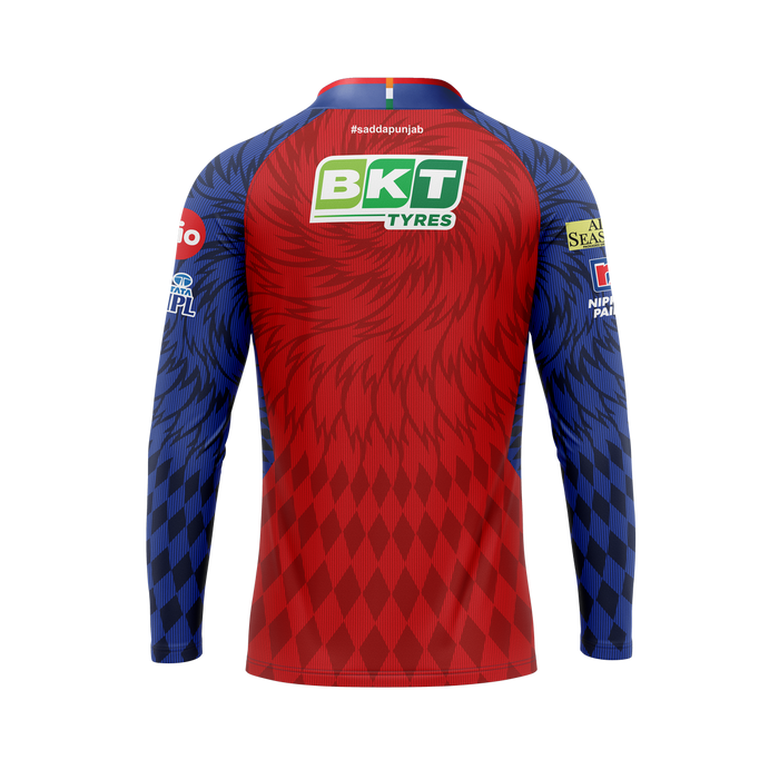 PBKS Match Jersey Player Version-Full Sleeve