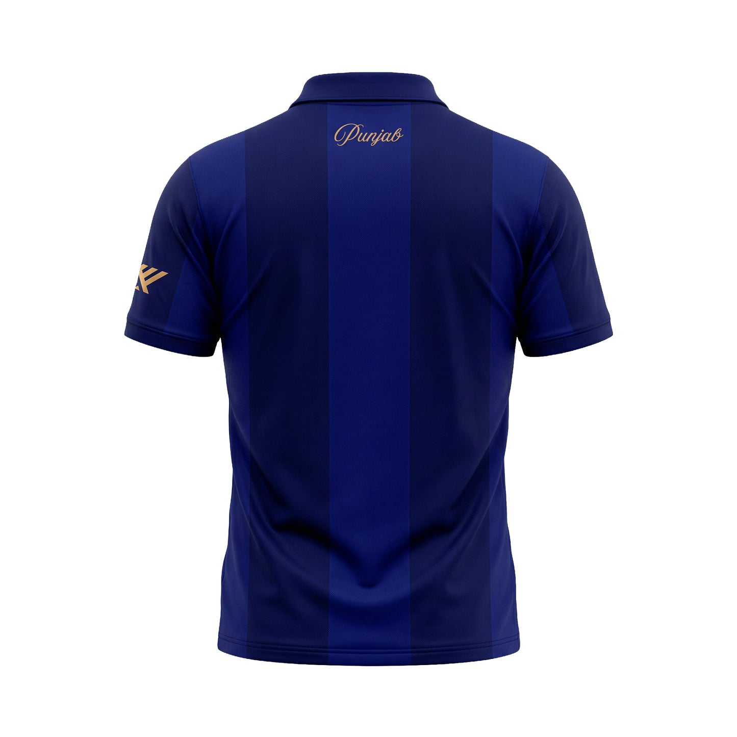 PBKS Player Travel Polo Blue