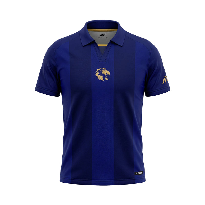 PBKS Player Travel Polo Blue