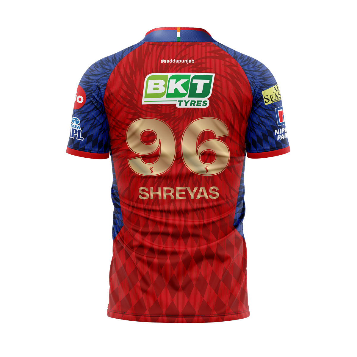 PBKS Fan Jersey -Half Sleeve-2026-27