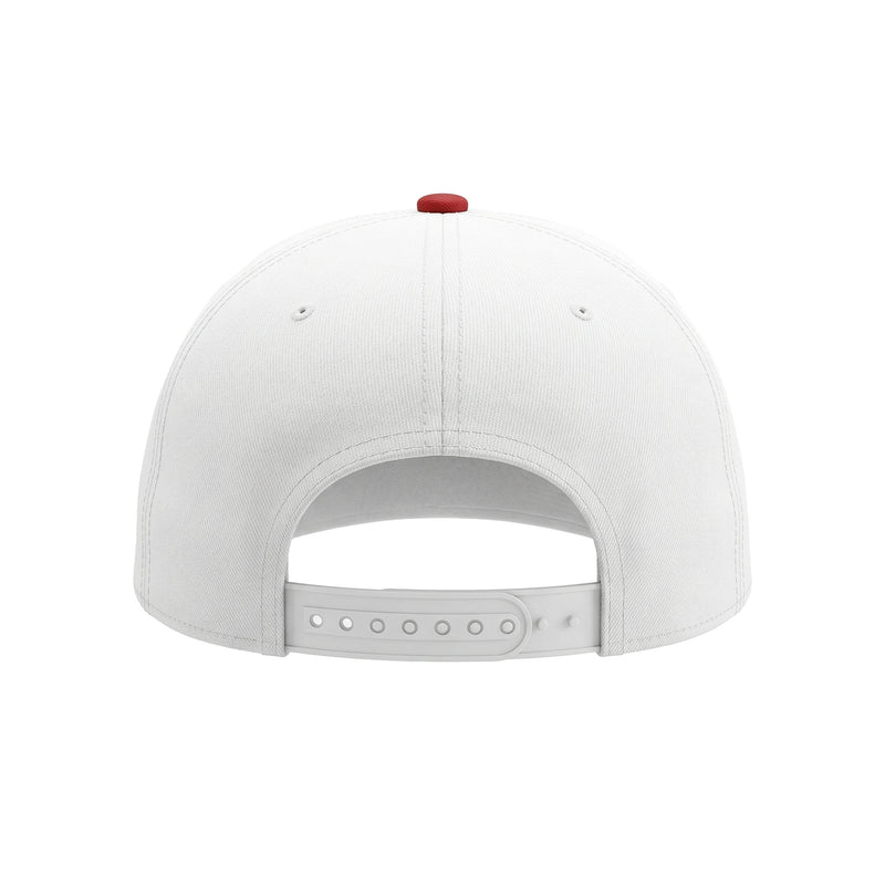 PBKS Travel Cap in Red & White