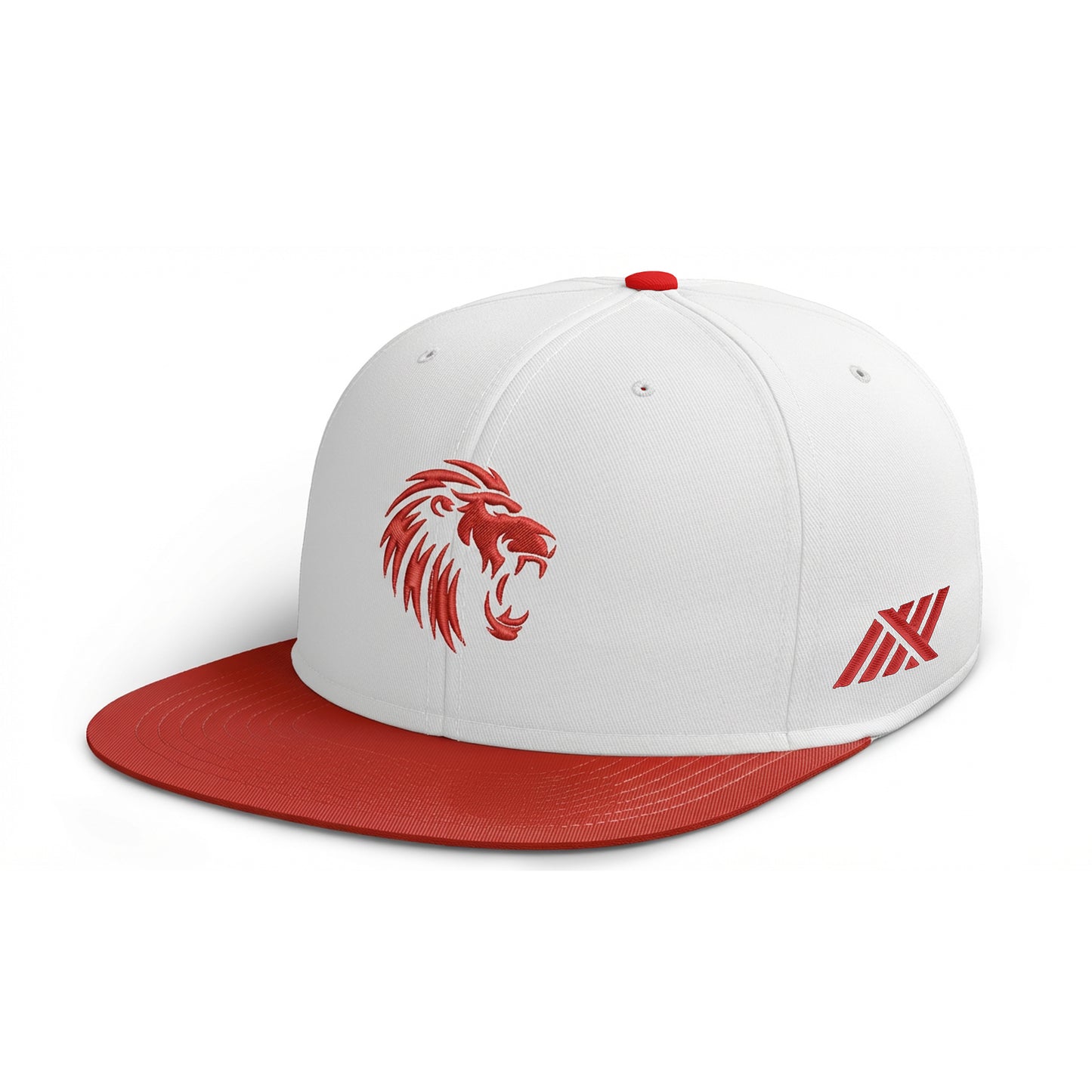 PBKS Travel Cap in Red & White