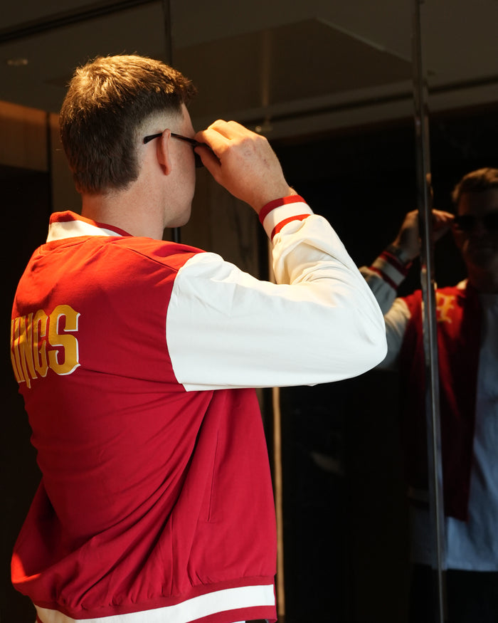 PBKS Travel Varsity Jacket