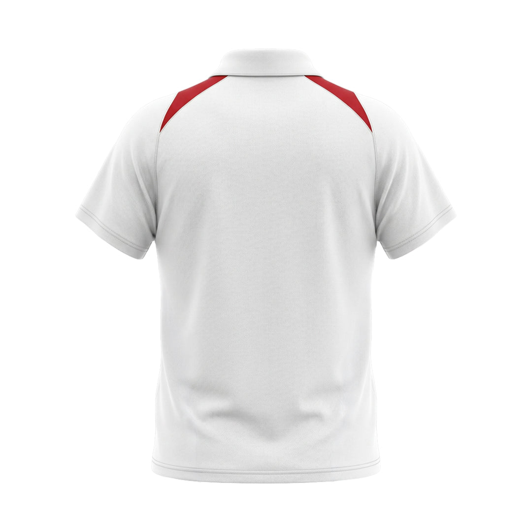 PBKS Player Travel Polo-White