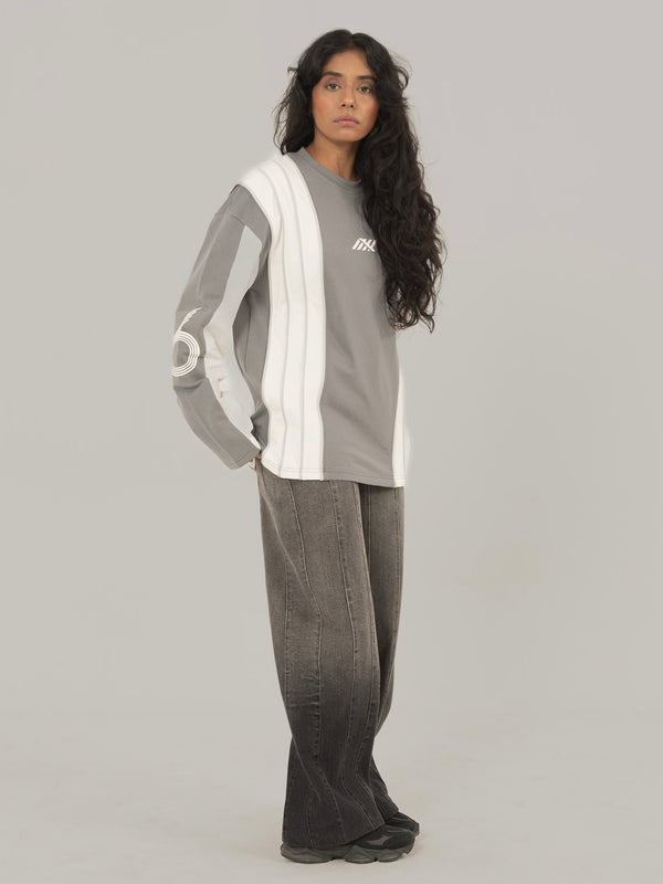 FROST TEE IN SMOKE GREY