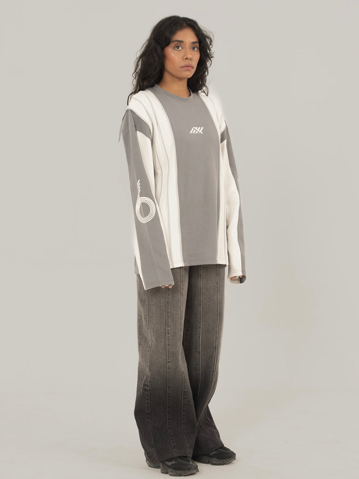 FROST TEE IN SMOKE GREY