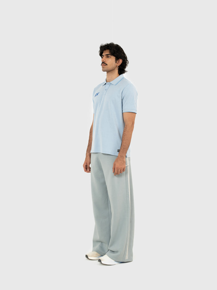SHORE RELAXED POLO IN SKY BLUE