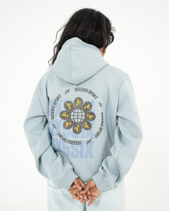 HIKE HOODIE IN SKY BLUE