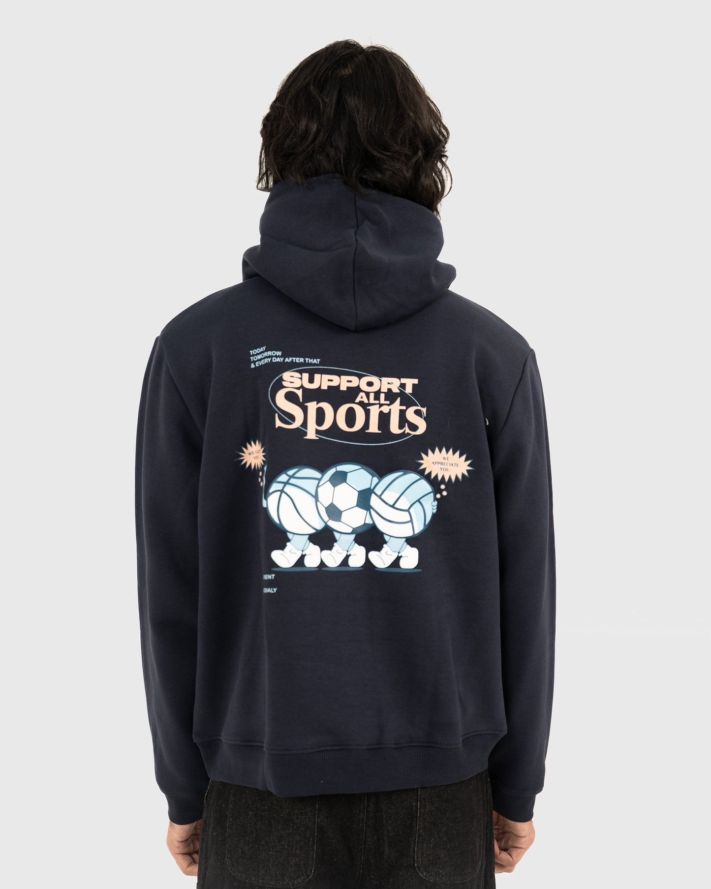 TREK HOODIE IN MIDNIGHT