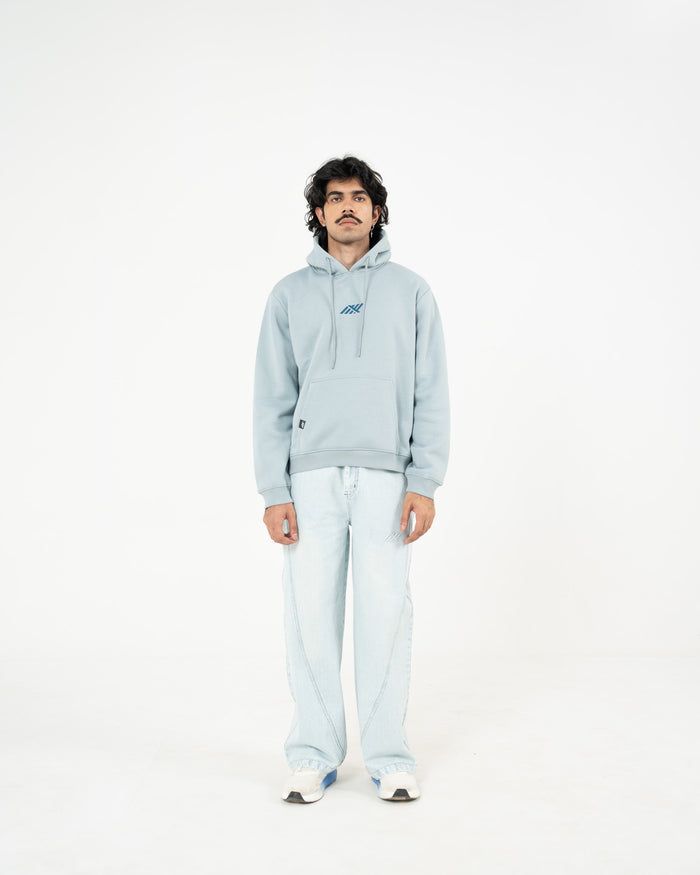 HIKE HOODIE IN SKY BLUE